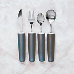 Ableware 746400101 Comfort Grip Cutlery by Maddak-Dinner Fork