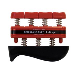 CanDo 10-0741 Digi-Flex Hand Exerciser for Finger-Red-Light