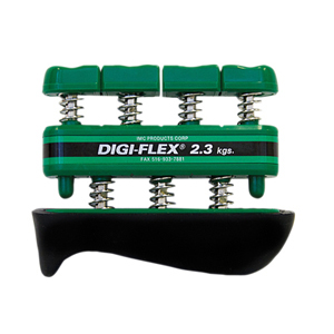 CanDo 10-0742 Digi-Flex Hand Exerciser for Finger-Green-Medium