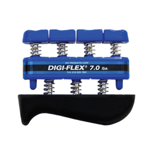 CanDo 10-0743 Digi-Flex Hand Exerciser for Finger-Blue-Heavy