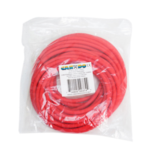 CanDo 10-5512 Low Powder Exercise Tubing-25' Roll-Red-Light