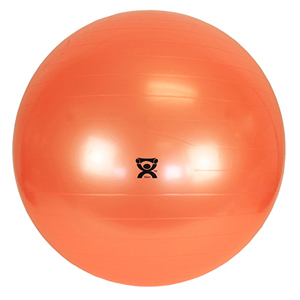 CanDo 30-1802 Inflatable Exercise Ball-Orange-22"-Bulk Packaged