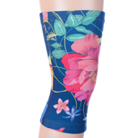 Celeste Stein Womens Light/Moderate Knee Support-Navy Paradise