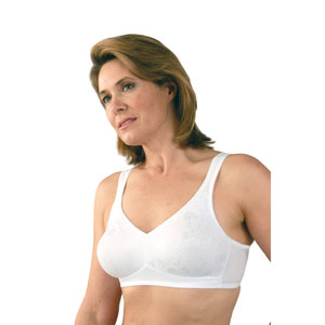 Classique 769E Post Mastectomy Fashion Bra-White-34AA