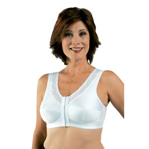 Classique 793 Post Mastectomy Fashion Bra-White-40A