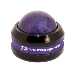 Core Products 3112 Omni Massage Roller-Black Cap-Purple Ball