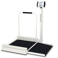 Detecto 6495 Digital Wheelchair Scale with Ramp-800 lb/360 kg Capacity