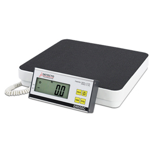Detecto DR550C Stainless Steel Portable Floor Scale