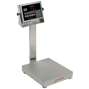 Detecto EB-15-210 Stainless Steel Bench Scale w/ 210 Indicator