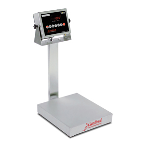 Detecto EB-150-205 Stainless Steel Bench Scale w/ 205 Indicator