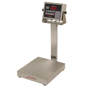 Detecto EB-150-210 Stainless Steel Bench Scale w/ 210 Indicator