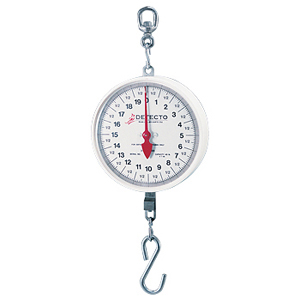 Detecto MCS-20H Hanging S Hook Scale-20 lb Capacity