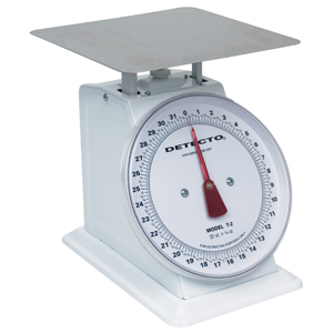 Detecto T2 Top Loading Fixed Dial Scale-32 oz Capacity