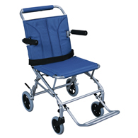 Drive SL18 Super Light Folding Transport Wheelchair w/ Carry Bag