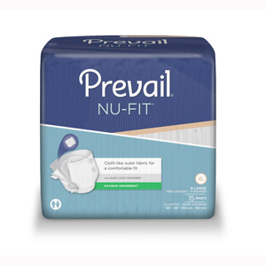 Prevail NU-014/1 NuFit Brief-Extra Large-60/Case