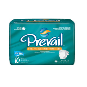 Prevail PV-011 Briefs-Small Adult-96/Case