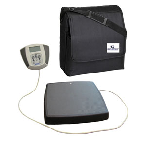 Healthometer 752KL Scale w/ AC Adapter/Carrying Case-660 lb/300 kg