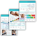 Healthometer IPO-ATH Illustrated Printout Stationary-Athletic