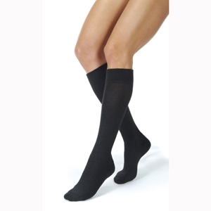 Jobst 110052 Activewear CT Knee High Socks-30-40 mmHg-White-Med