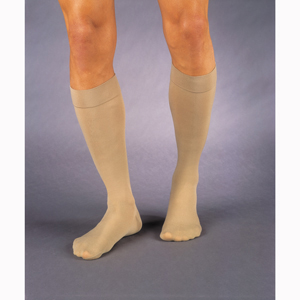 Jobst 114735 Relief Knee High CT Socks-20-30 mmHg-Black-Full Calf-XL