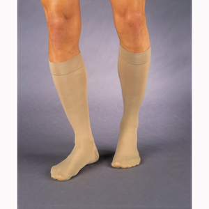 Jobst 114740 Relief Knee High CT Socks-30-40 mmHg-Blk-Full Calf-Large