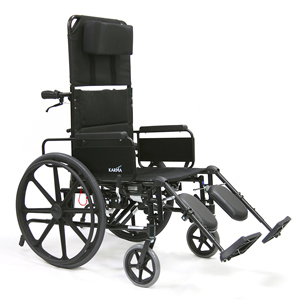 Karman KM5000 Lightweight Wheelchair w/ Removable Desk Armrest