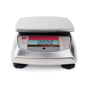 Ohaus V31XW301 Valor 3000 Extreme Compact Washdown Precision Scale