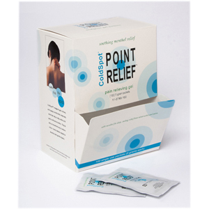 Point Relief 11-0740-100 ColdSpot Lotion-Gel Packet-5 gram-100/Pack