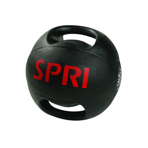 SPRI 07-71555 (PBDG-10R) 10 lb. Dual Grip Xerball