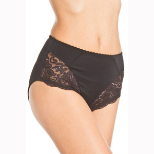 Shape One2One S4001 Lace Hi-Thi Brief-Small-Black