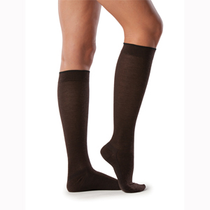 SIGVARIS 192CB11 15-20 mmHg Men All-Season Merino Wool Sock-Size B-BRN