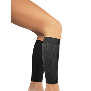 Solidea 0316A5 Leg Sleeve-Athletic Compression-Lg-Black