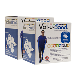 Val-u-Band 10-6134 Latex Free Band-Twin-Pak-100 Yrd-Blueberry