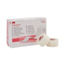 3M Transpore 1527-1-3M Transpore Plastic Medical Tape, 1 Inch x 10 Yard, Transparent, Transparent Ta