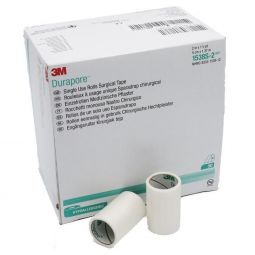 3M Durapore 1538S-2-3M Durapore Silk-Like Cloth Medical Tape, 2 Inch x 1-1/2 Yard, White, Medical Ta