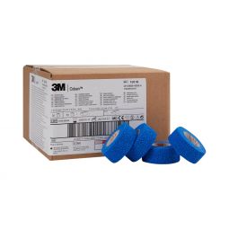 3M Coban 3M Healthcare 1581B-3M Coban Self-adherent Closure Cohesive Bandage, 1 Inch x 5 Yard, Blue,