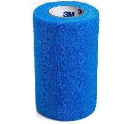 3M Coban 3M Healthcare 1584B-3M Coban Self-adherent Closure Cohesive Bandage, 4 Inch x 5 Yard, Compr