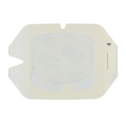 3M Tegaderm 3M Healthcare 1616 Transparent Film Dressing with Border, 4 x 4 Inch, Transparent Dress