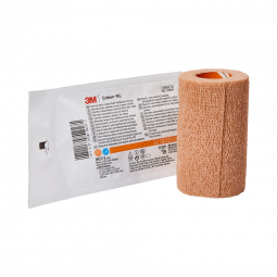 3M Coban LF 3M Healthcare 2084S-3M Coban LF Self-adherent Closure Cohesive Bandage, 4 Inch x 5 Yard,