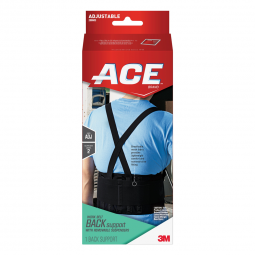 Ace 3M 208605-3M Ace Back Support Belt, Adjustable, One Size Fits Most, Torso