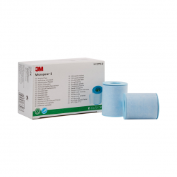 3M Micropore S 3M Healthcare 2770-2-3M Micropore S Silicone Medical Tape, 2 Inch x 5-1/2 Yard, Blue,