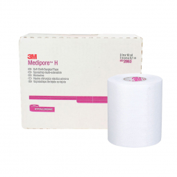 3M Medipore H 3M Healthcare 2863-3M Medipore H Cloth Medical Tape, 3 Inch x 10 Yard, White, Cloth Ta