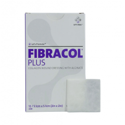 Fibracol Plus 3M 2981-Systagenix Fibracol Plus Collagen/Alginate Dressing, 2 x 2 in (BX/12)