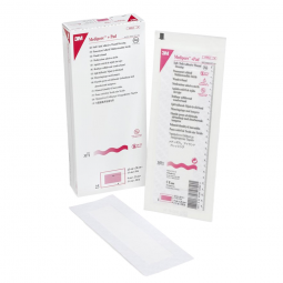 3M 3571 Medipore + Pad Soft Cloth Adhesive Dressing, 3-1/2 x 10 in (BX)