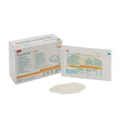 3M Tegaderm 3M Healthcare 3582 Film Dressing with Pad, 2 x 2-3/4 Inch, Composites (CS)