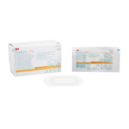 3M Tegaderm 3M Healthcare 3584 Transparent Film Dressing with Pad, 2-3/8 x 4 Inch, Composites (BX)