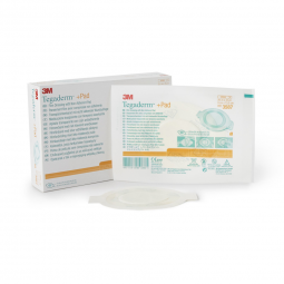 3M Tegaderm 3M Healthcare 3587 Transparent Film Dressing with Pad, 3 x 4 Inch, Composites (CS)