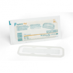 3M Tegaderm + 3M Healthcare 3591 Transparent Film Dressing with Pad, 3-1/2 x 10 Inch, Composites (CS