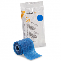 3M Scotchcast Plus 3M Healthcare 82002B-3M Scotchcast Plus Blue Cast Tape, 2 Inch x 4 Yard, Cast & S