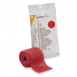 3M Scotchcast Plus 3M Healthcare 82002R-3M Scotchcast Plus Red Cast Tape, 2 Inch x 4 Yard, Cast & Sp